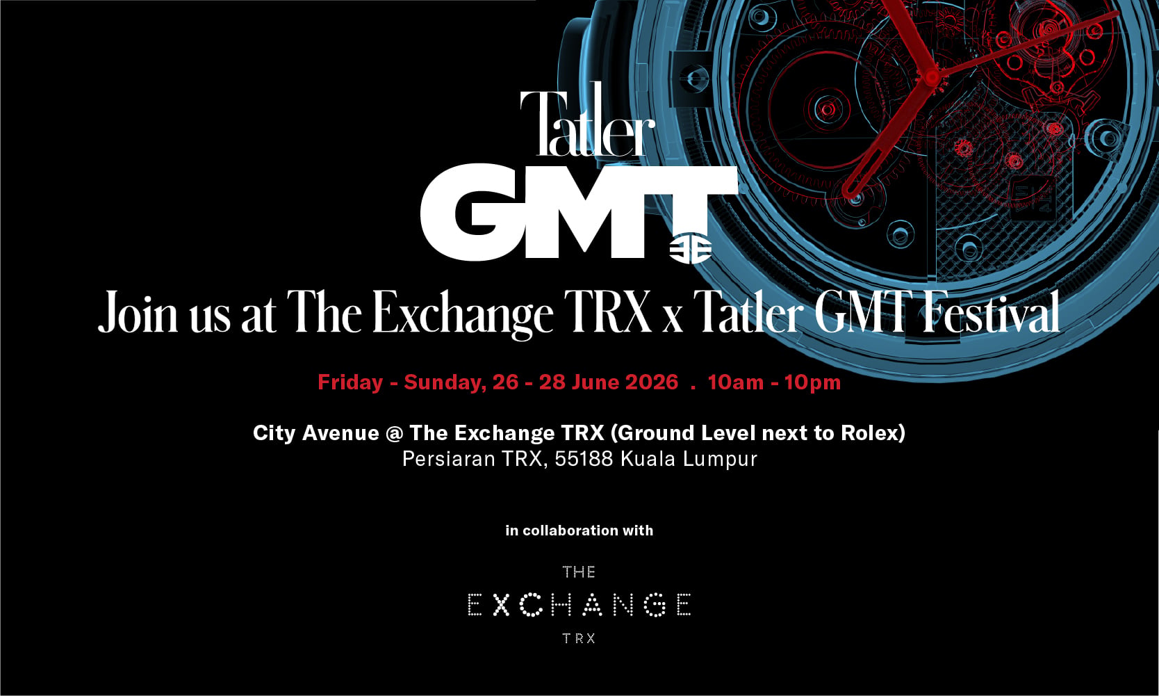 Join us at The Exchange TRX x Tatler GMT Festival Image