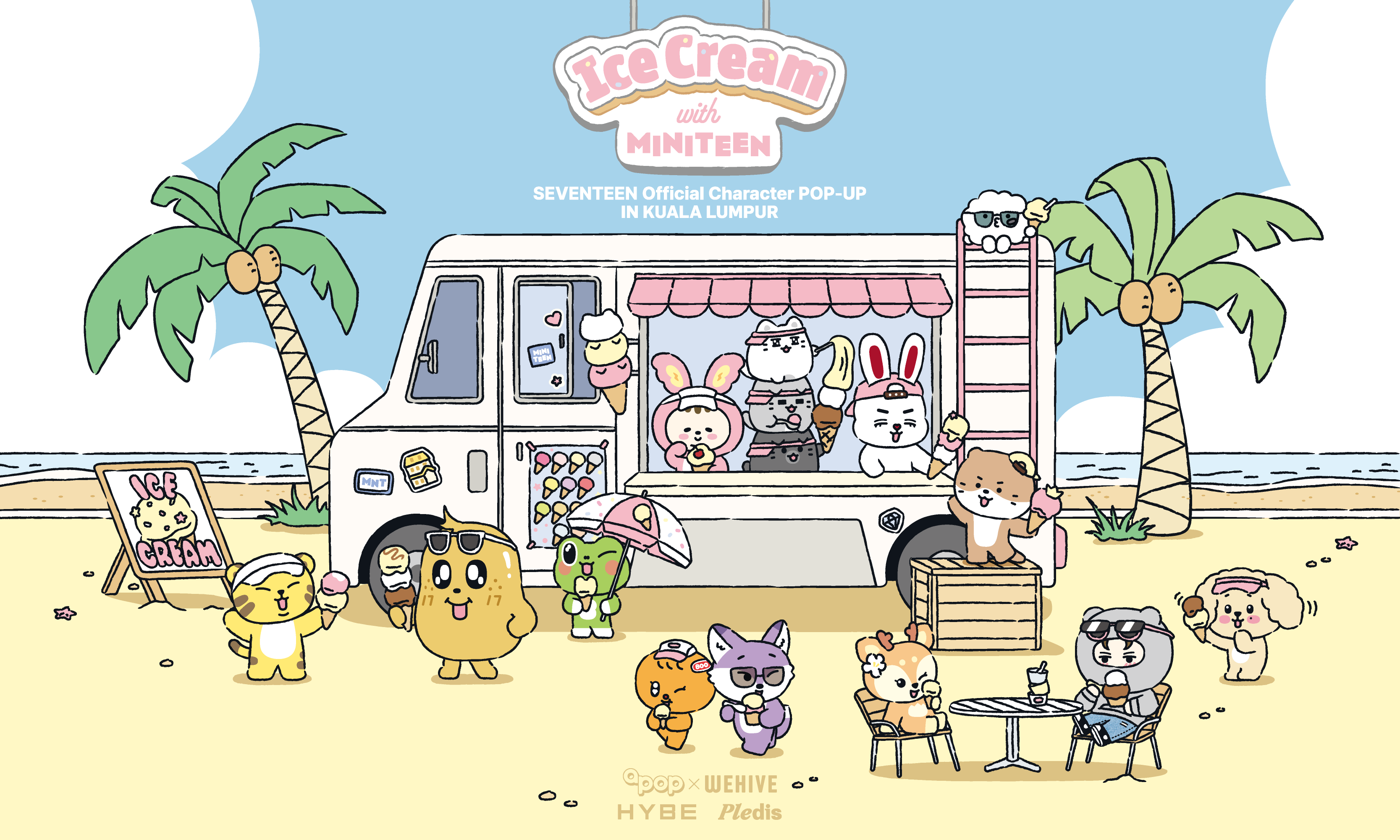 SEVENTEEN POP-UP | Ice Cream with MINITEEN Image